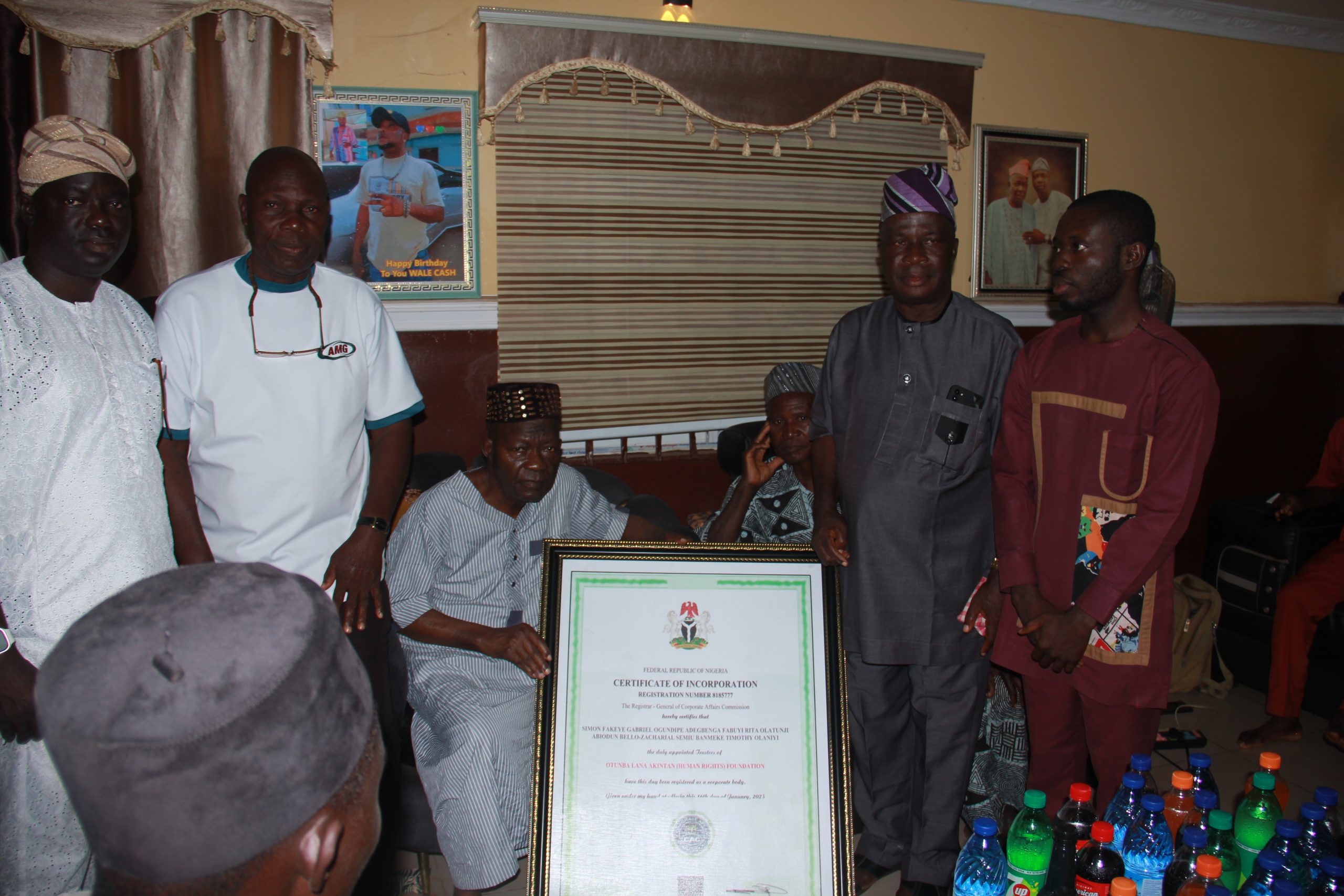 Veteran Human Rights Defender marks 96th Birthday with Historic Legacy Project