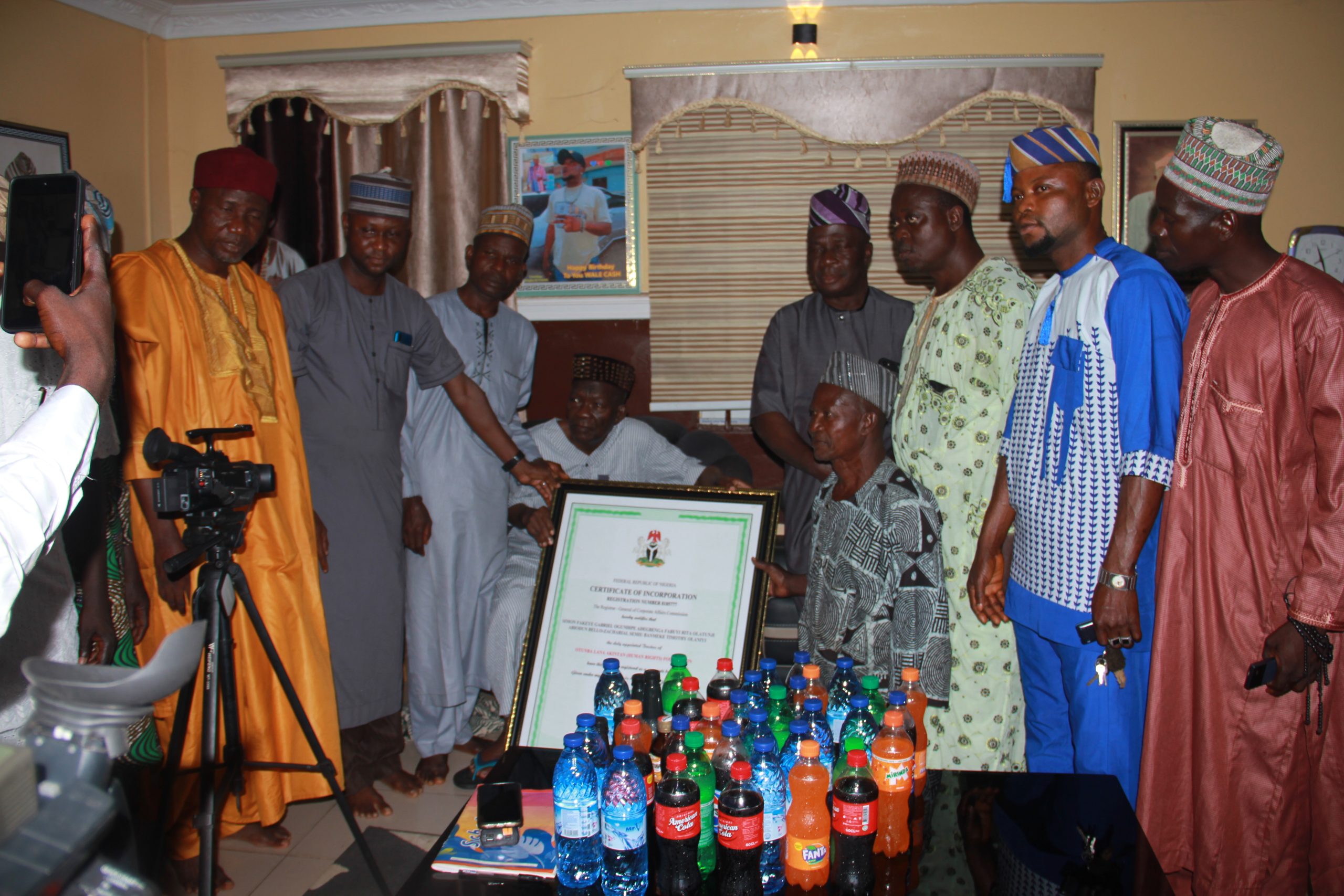 Veteran Human Rights Defender marks 96th Birthday with Historic Legacy Project